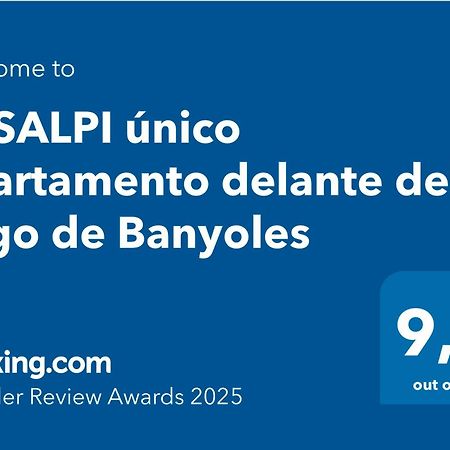 Jasalpi Unico Apartamento Delante Del Lago De Баньолес Екстериор снимка